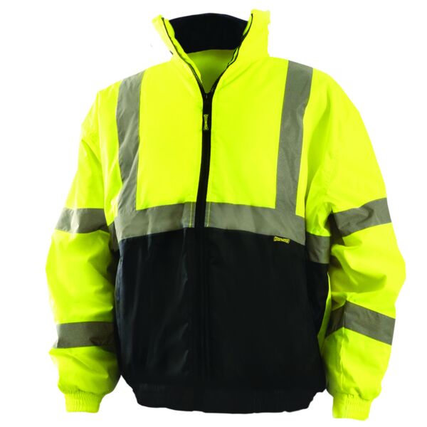 Men's Value Black Bottom Bomber Jacket Thumbnail