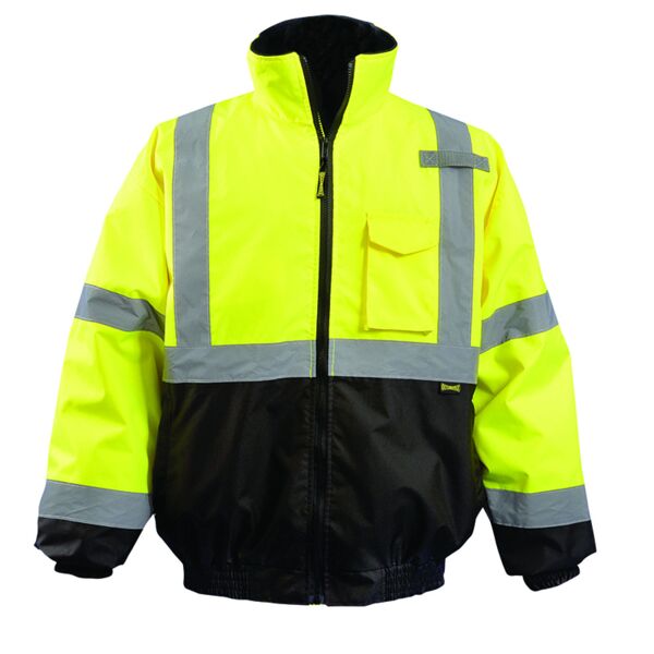 Men's Value Black Bottom 2-in-1 Bomber Jacket Thumbnail