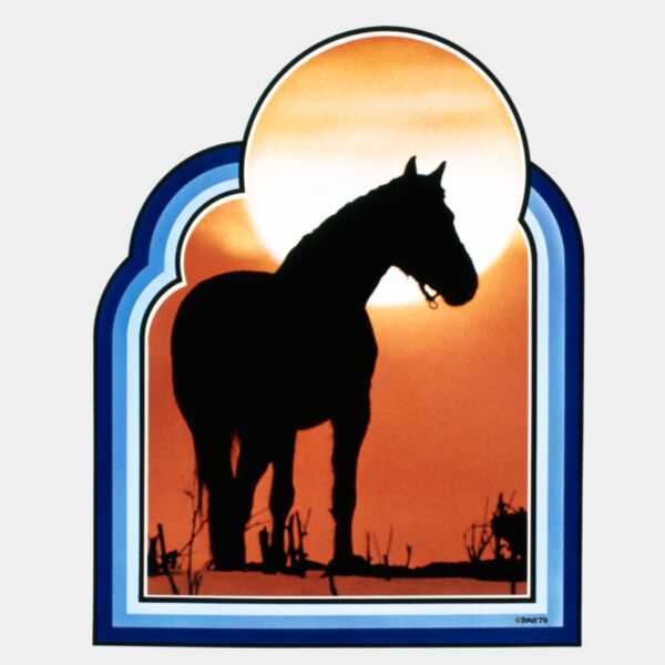RS0088 Sunset Horse  Thumbnail