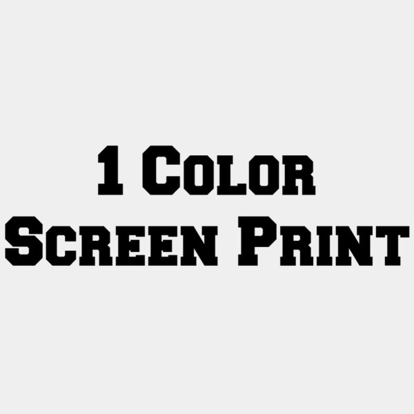 1 Color Screen Print Thumbnail