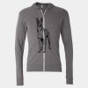 Triblend Lightweight Full-Zip Hooded Long Sleeve Tee Thumbnail