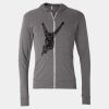 Triblend Lightweight Full-Zip Hooded Long Sleeve Tee Thumbnail