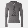 Triblend Lightweight Full-Zip Hooded Long Sleeve Tee Thumbnail