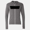 Triblend Lightweight Full-Zip Hooded Long Sleeve Tee Thumbnail