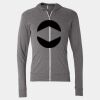 Triblend Lightweight Full-Zip Hooded Long Sleeve Tee Thumbnail