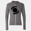 Triblend Lightweight Full-Zip Hooded Long Sleeve Tee Thumbnail