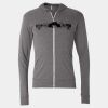 Triblend Lightweight Full-Zip Hooded Long Sleeve Tee Thumbnail