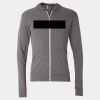 Triblend Lightweight Full-Zip Hooded Long Sleeve Tee Thumbnail