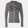 Triblend Lightweight Full-Zip Hooded Long Sleeve Tee Thumbnail