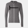 Triblend Lightweight Full-Zip Hooded Long Sleeve Tee Thumbnail