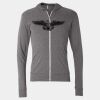 Triblend Lightweight Full-Zip Hooded Long Sleeve Tee Thumbnail