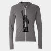 Triblend Lightweight Full-Zip Hooded Long Sleeve Tee Thumbnail