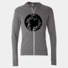 Triblend Lightweight Full-Zip Hooded Long Sleeve Tee Thumbnail