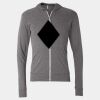 Triblend Lightweight Full-Zip Hooded Long Sleeve Tee Thumbnail