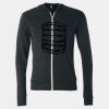 Triblend Lightweight Full-Zip Hooded Long Sleeve Tee Thumbnail