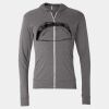 Triblend Lightweight Full-Zip Hooded Long Sleeve Tee Thumbnail