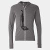 Triblend Lightweight Full-Zip Hooded Long Sleeve Tee Thumbnail