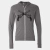 Triblend Lightweight Full-Zip Hooded Long Sleeve Tee Thumbnail