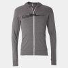 Triblend Lightweight Full-Zip Hooded Long Sleeve Tee Thumbnail