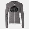 Triblend Lightweight Full-Zip Hooded Long Sleeve Tee Thumbnail