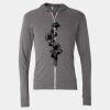 Triblend Lightweight Full-Zip Hooded Long Sleeve Tee Thumbnail