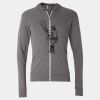 Triblend Lightweight Full-Zip Hooded Long Sleeve Tee Thumbnail