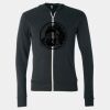 Triblend Lightweight Full-Zip Hooded Long Sleeve Tee Thumbnail