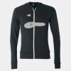 Triblend Lightweight Full-Zip Hooded Long Sleeve Tee Thumbnail