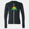 Triblend Lightweight Full-Zip Hooded Long Sleeve Tee Thumbnail