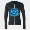 Triblend Lightweight Full-Zip Hooded Long Sleeve Tee Thumbnail