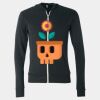Triblend Lightweight Full-Zip Hooded Long Sleeve Tee Thumbnail