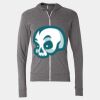 Triblend Lightweight Full-Zip Hooded Long Sleeve Tee Thumbnail