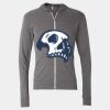 Triblend Lightweight Full-Zip Hooded Long Sleeve Tee Thumbnail