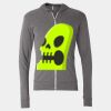 Triblend Lightweight Full-Zip Hooded Long Sleeve Tee Thumbnail