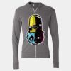 Triblend Lightweight Full-Zip Hooded Long Sleeve Tee Thumbnail