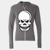 Triblend Lightweight Full-Zip Hooded Long Sleeve Tee Thumbnail