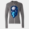 Triblend Lightweight Full-Zip Hooded Long Sleeve Tee Thumbnail