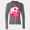 Triblend Lightweight Full-Zip Hooded Long Sleeve Tee Thumbnail