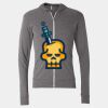 Triblend Lightweight Full-Zip Hooded Long Sleeve Tee Thumbnail