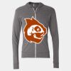 Triblend Lightweight Full-Zip Hooded Long Sleeve Tee Thumbnail