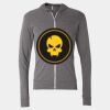 Triblend Lightweight Full-Zip Hooded Long Sleeve Tee Thumbnail