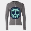 Triblend Lightweight Full-Zip Hooded Long Sleeve Tee Thumbnail