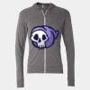 Triblend Lightweight Full-Zip Hooded Long Sleeve Tee Thumbnail