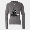 Triblend Lightweight Full-Zip Hooded Long Sleeve Tee Thumbnail