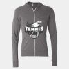 Triblend Lightweight Full-Zip Hooded Long Sleeve Tee Thumbnail