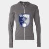 Triblend Lightweight Full-Zip Hooded Long Sleeve Tee Thumbnail