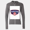 Triblend Lightweight Full-Zip Hooded Long Sleeve Tee Thumbnail