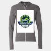 Triblend Lightweight Full-Zip Hooded Long Sleeve Tee Thumbnail