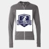 Triblend Lightweight Full-Zip Hooded Long Sleeve Tee Thumbnail