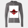 Triblend Lightweight Full-Zip Hooded Long Sleeve Tee Thumbnail